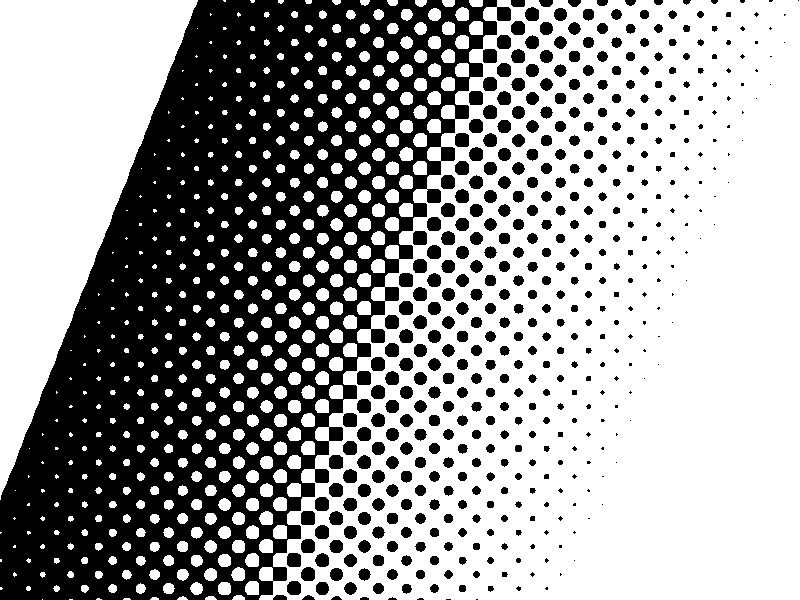 トーン化した際に白丸になるか黒丸になるかの違いはなんですか Clip Studio Ask