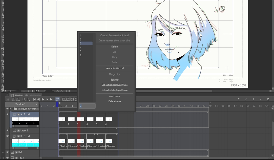 Animation problem - CLIP STUDIO ASK