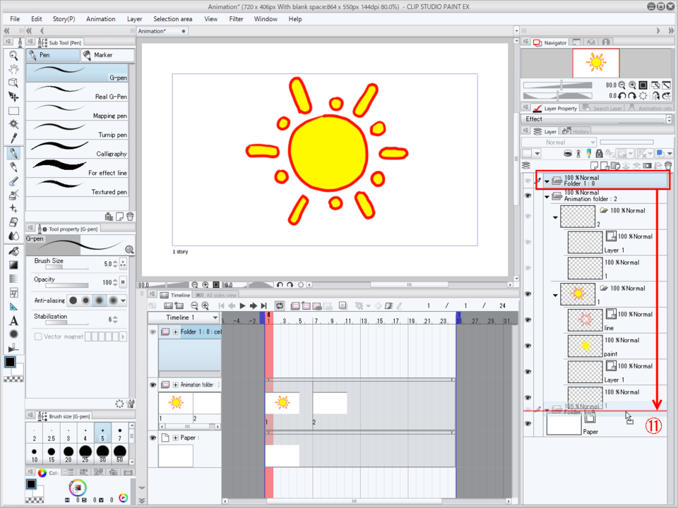 アニメーションセルをマージしてクリップボードからアニメーションセルに貼り付ける方法 Clip Studio Ask