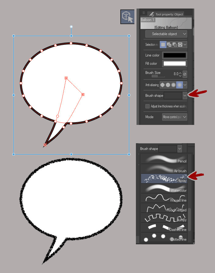 말풍선을 어떻게 장식하나요? - CLIP STUDIO ASK