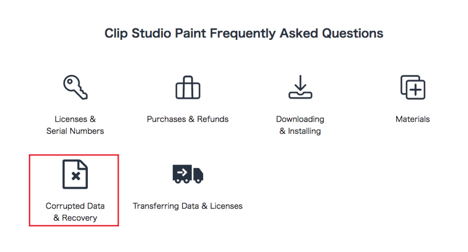 Unsupported file format issue on PC CLIP STUDIO ASK