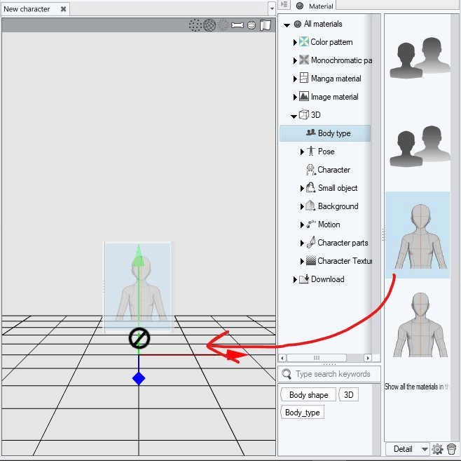 Unable to drag and drop 3D drawing figures into canvas - CLIP STUDIO ASK