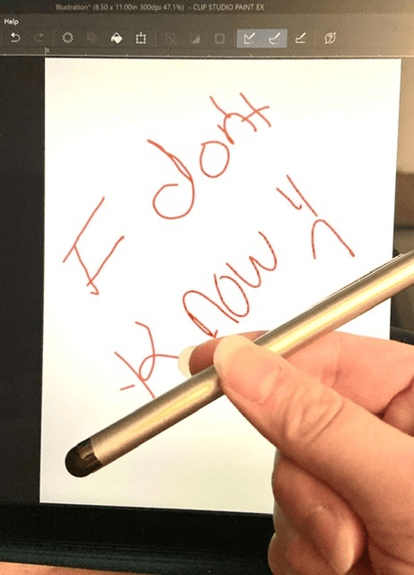 Surfaceデバイスでbluetoothサーフェイスペンの代わりに静電容量タッチペンを使用する方法 Clip Studio Ask