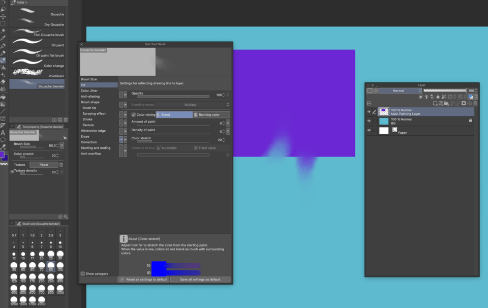 Will CSP let me block a layer from blending when I paint? - CLIP STUDIO ASK