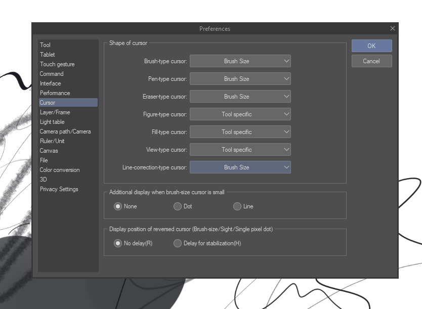 Esitellä 46+ imagen clip studio paint cursor offset abzlocal fi