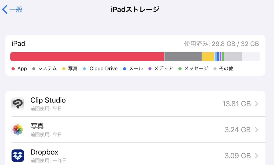 Ipad版クリスタのデータ容量削減について Clip Studio Ask