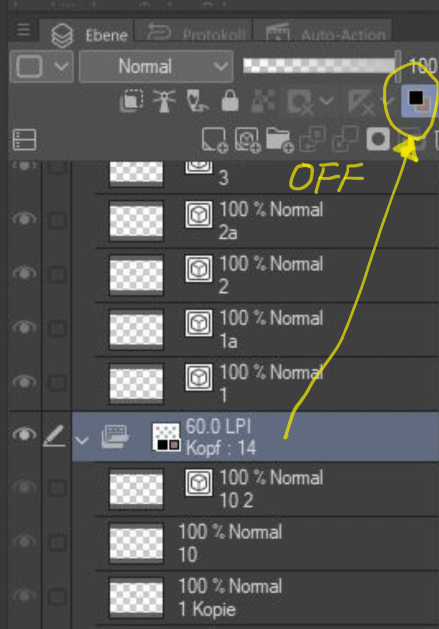 Onion layer shows no colors CLIP STUDIO ASK