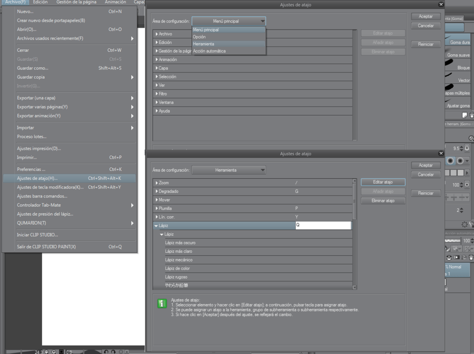 Clip Studio Paint Keyboard Shortcuts - CLIP STUDIO ASK