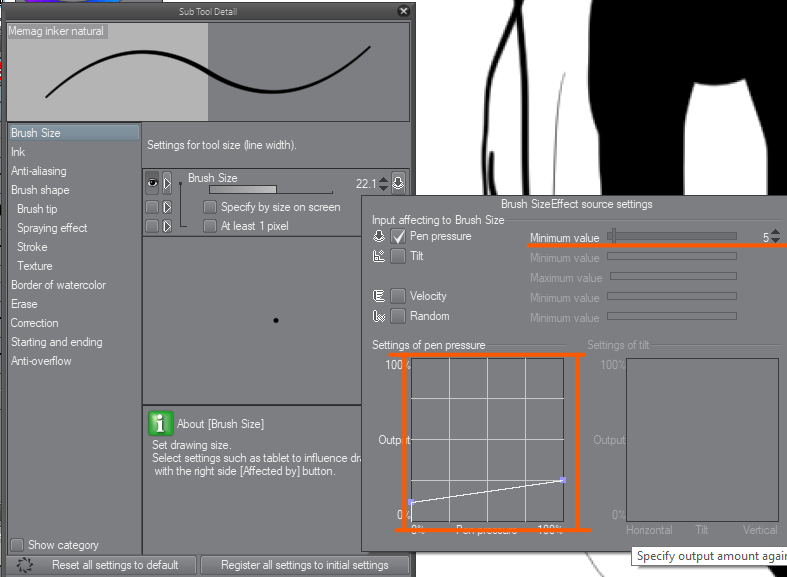 Is there a way to limit brush size? - CLIP STUDIO ASK