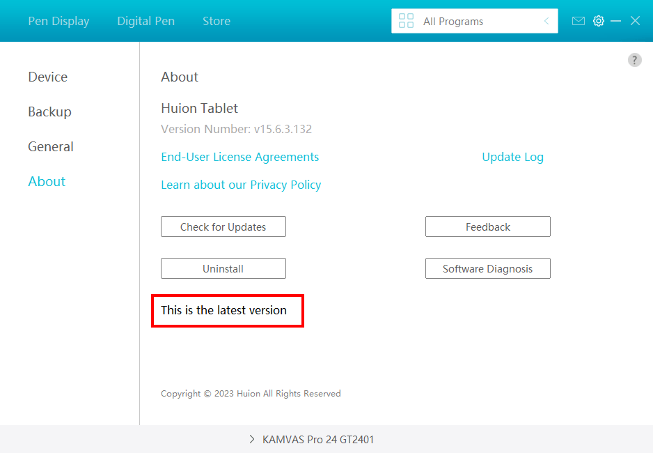 Huion Kamvas 13 Tablet이 연결된 상태에서 Clip Studio Paint가 열리지 않습니다. CLIP STUDIO ASK