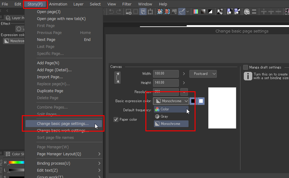 Colours aren't showing - CLIP STUDIO ASK