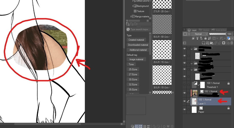 Clipping mask clip studio paint