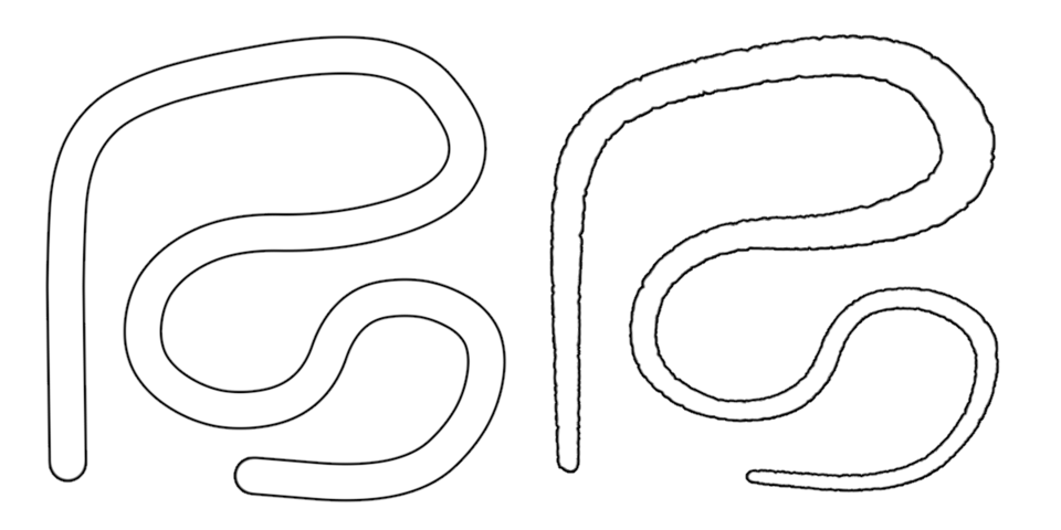 均等の幅で描けません Clip Studio Ask