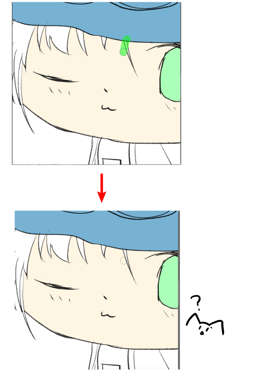 塗りつぶしツールがおかしい Clip Studio Ask