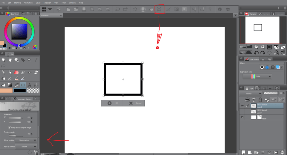 Center objects from a canvas? - CLIP STUDIO ASK