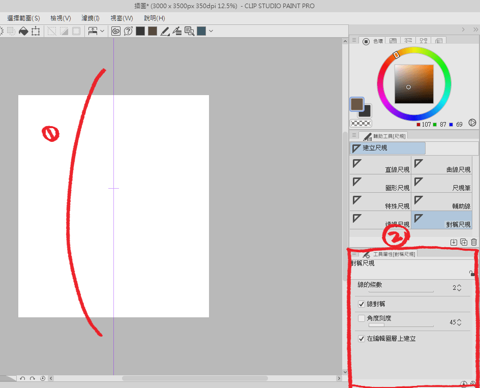Clip Studio Symmetry Problem CLIP STUDIO ASK