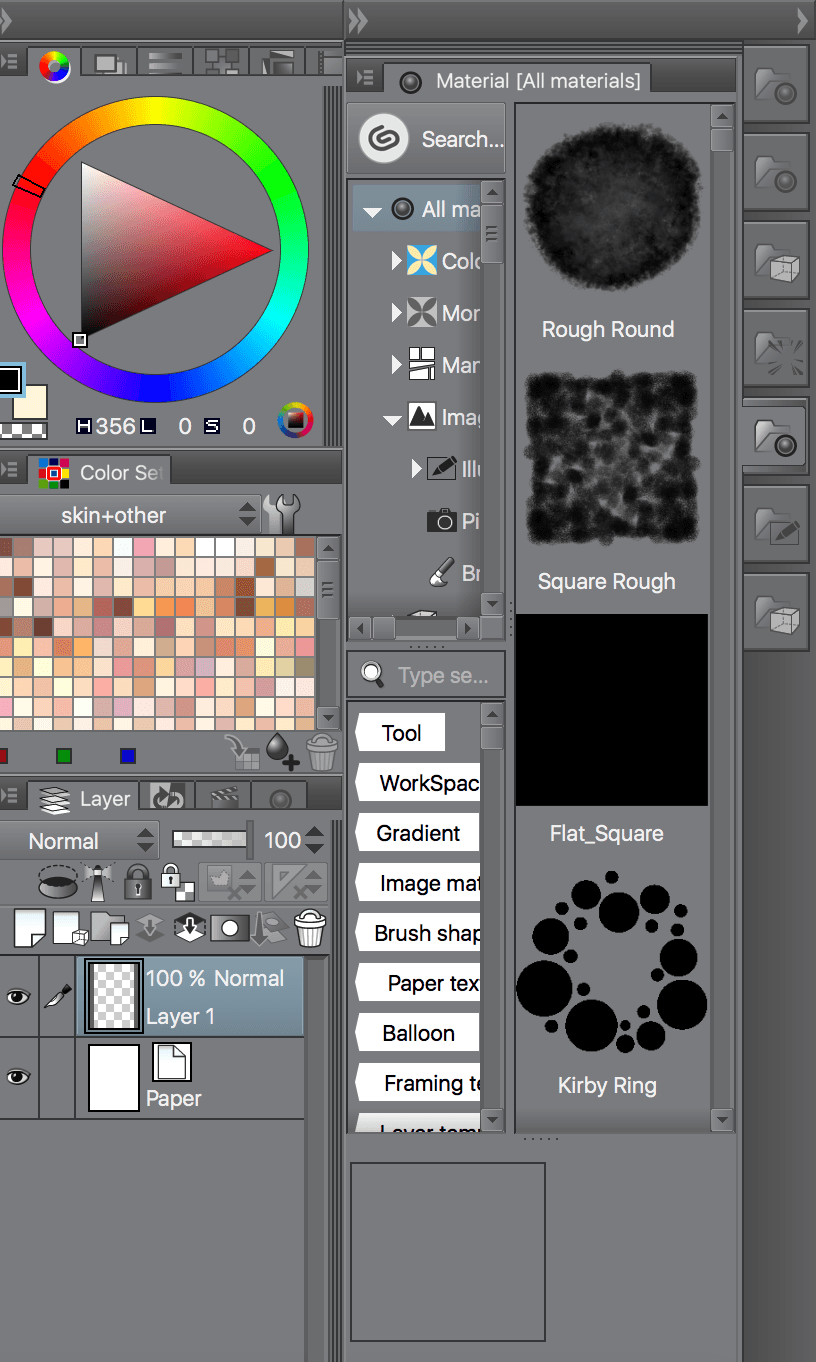 Cant use downloaded brushes? CLIP STUDIO ASK