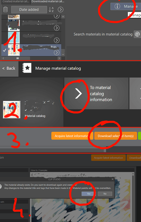 can't remove error assets/failed to download CLIP STUDIO ASK