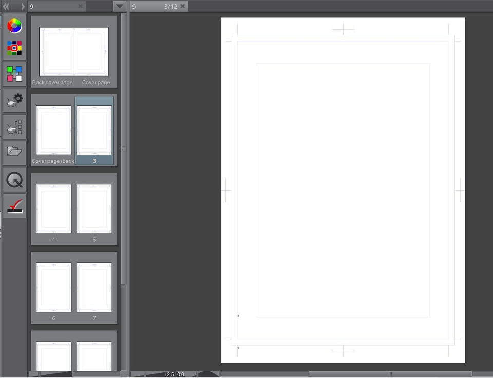 左側に複数の漫画のページを表示していますか Clip Studio Ask