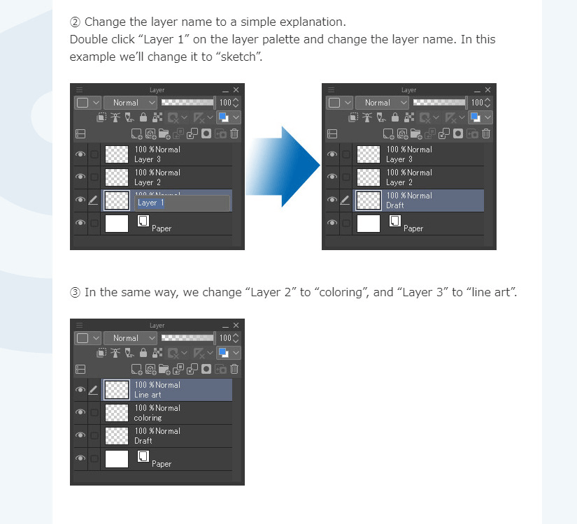 Top 90+ imagen clip studio paint rename layer