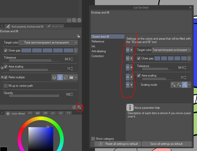 Please Help! {No gaps close and fill + for erasing tool reference layer ...