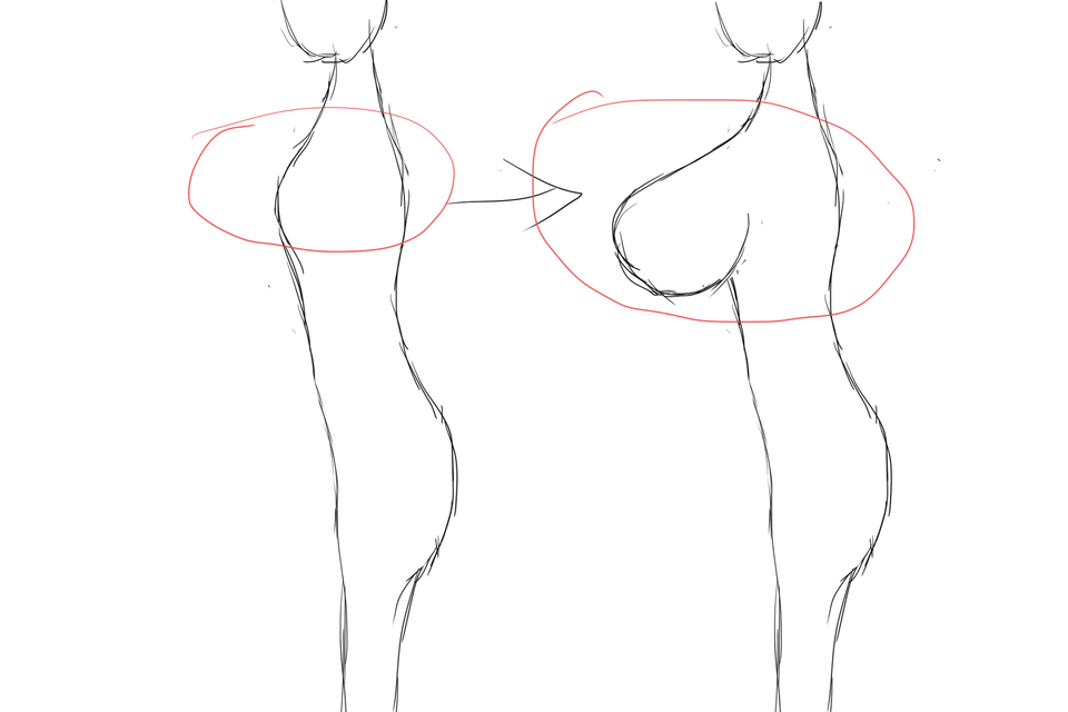 内蔵の3d人形で胸のサイズを調整する方法は Clip Studio Ask
