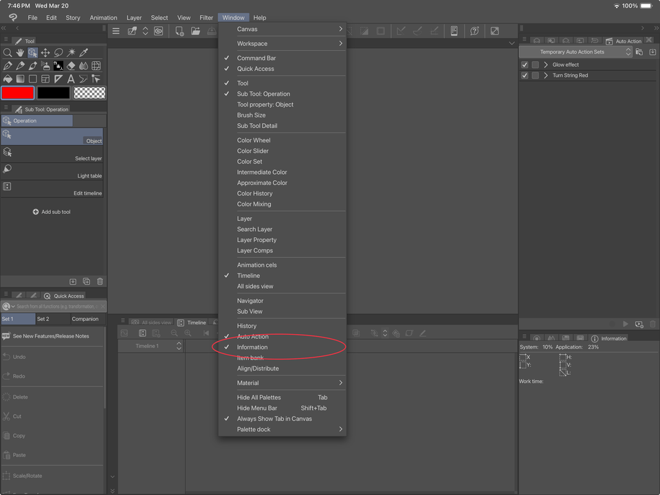 記録された作業時間にアクセスする方法 - CLIP STUDIO ASK