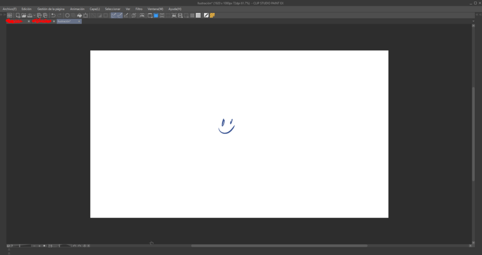 Educación escolar Espere proteína clip studio paint full screen pizarra