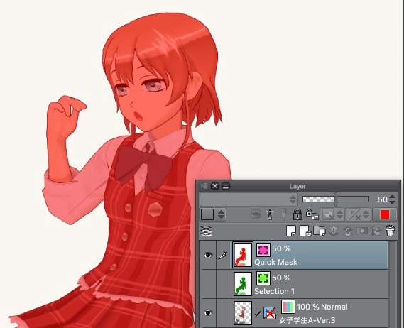 why we can use Selection tool in quick mask ? - CLIP STUDIO ASK