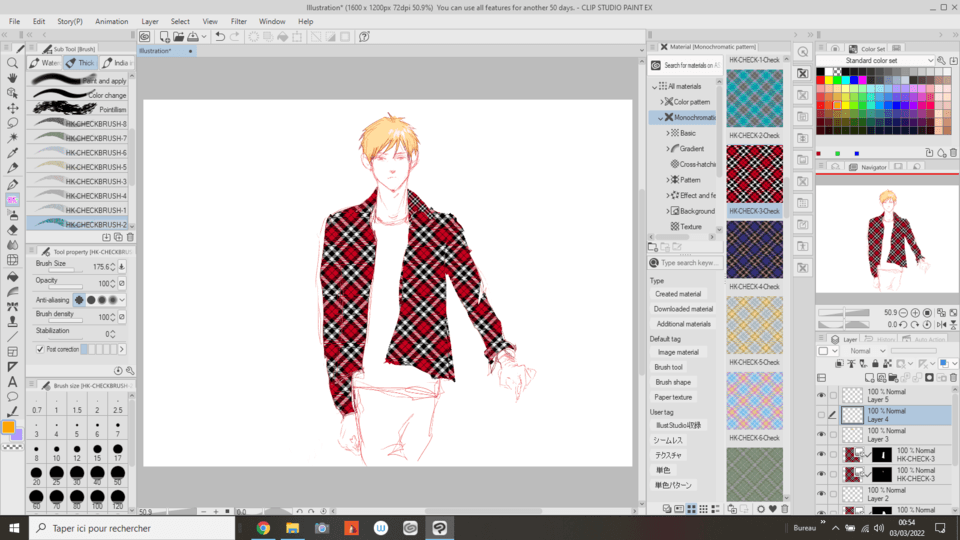Can't draw on a normal raster layer after using tone on a previous