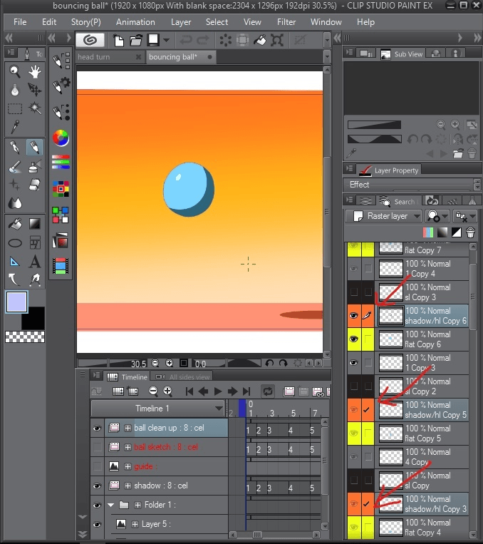 Hide multiple layers at once - CLIP STUDIO ASK