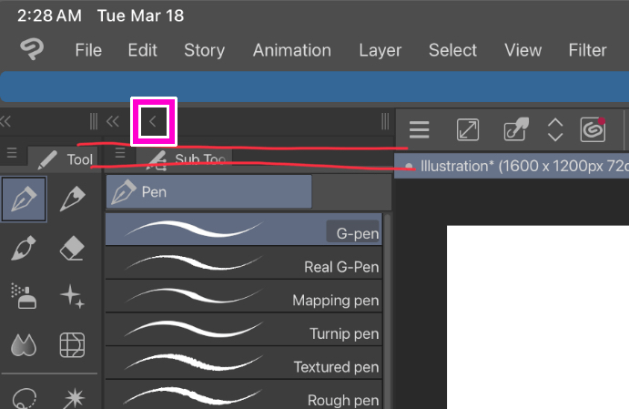 Workspace - CLIP STUDIO ASK