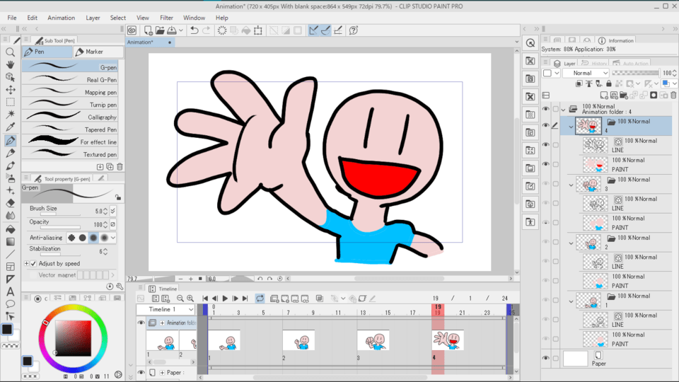 Making an Animation CLIP STUDIO ASK