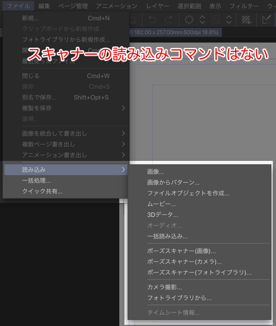 クリスタexのipad Pro 画像の読み込み Clip Studio Ask