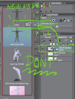 Help combining 3d objects into the same plane? - CLIP STUDIO ASK