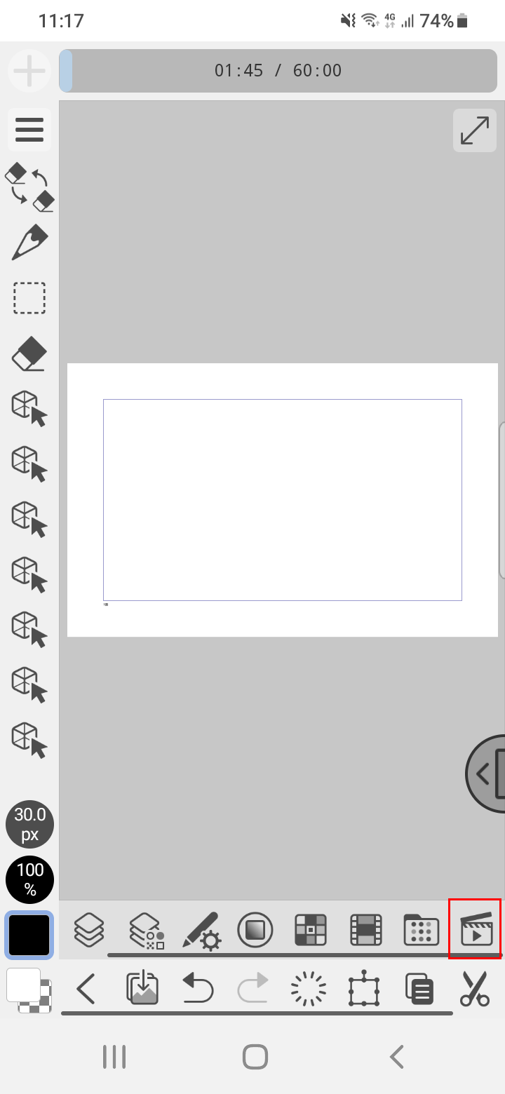 About auto action CLIP STUDIO ASK