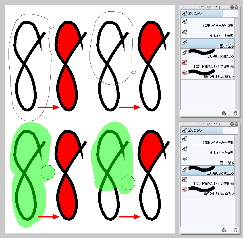 Fill tool not working CLIP STUDIO ASK