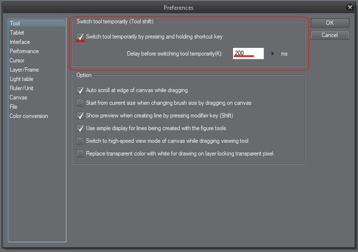 I changed it to an eraser using Pen tool and used an eraser, but if I