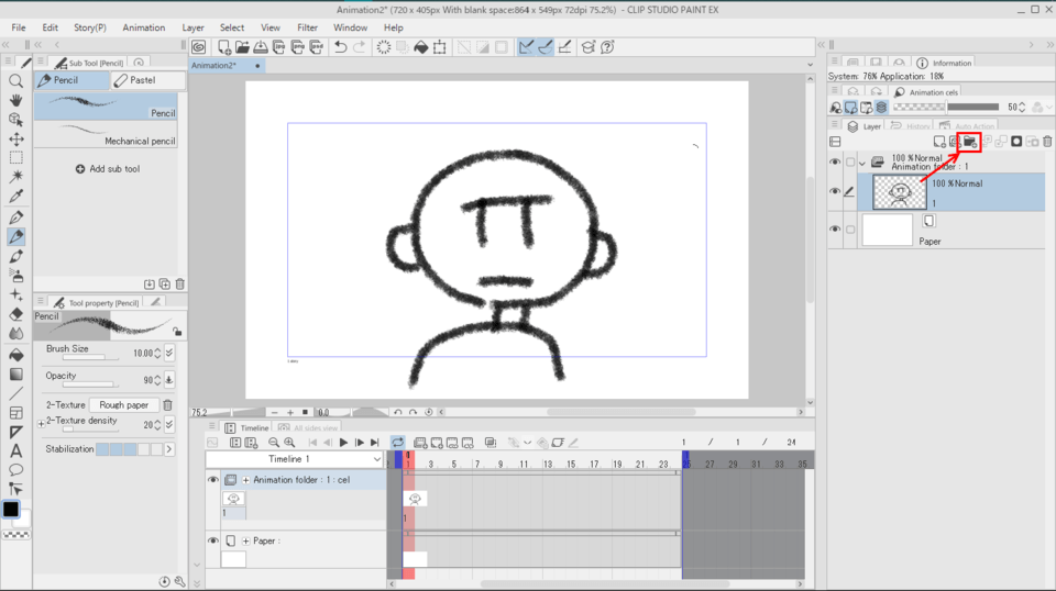 How to Copy and Paste animation cel on Android tablet? - CLIP STUDIO ASK
