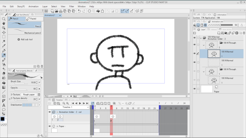How to Copy and Paste animation cel on Android tablet? - CLIP STUDIO ASK