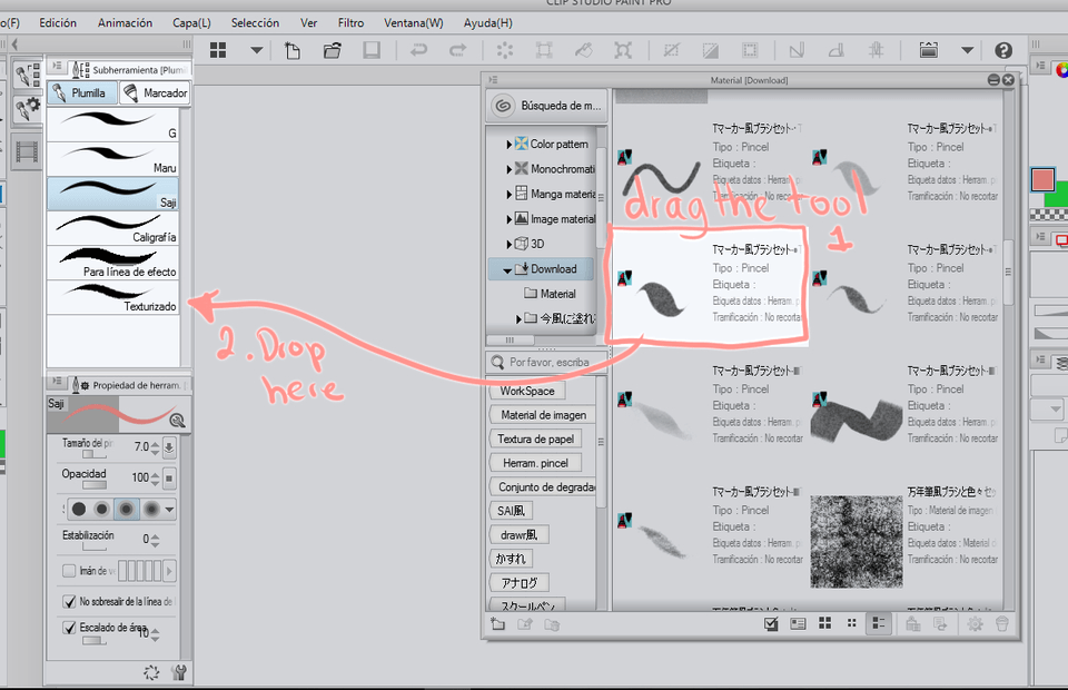 How to install new materials? - CLIP STUDIO ASK