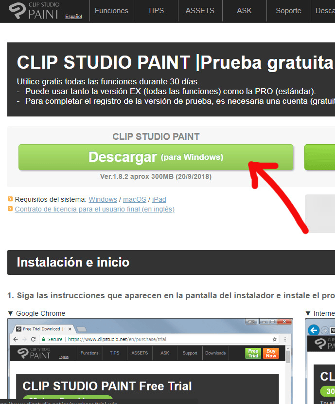 upgrade CLIP STUDIO ASK