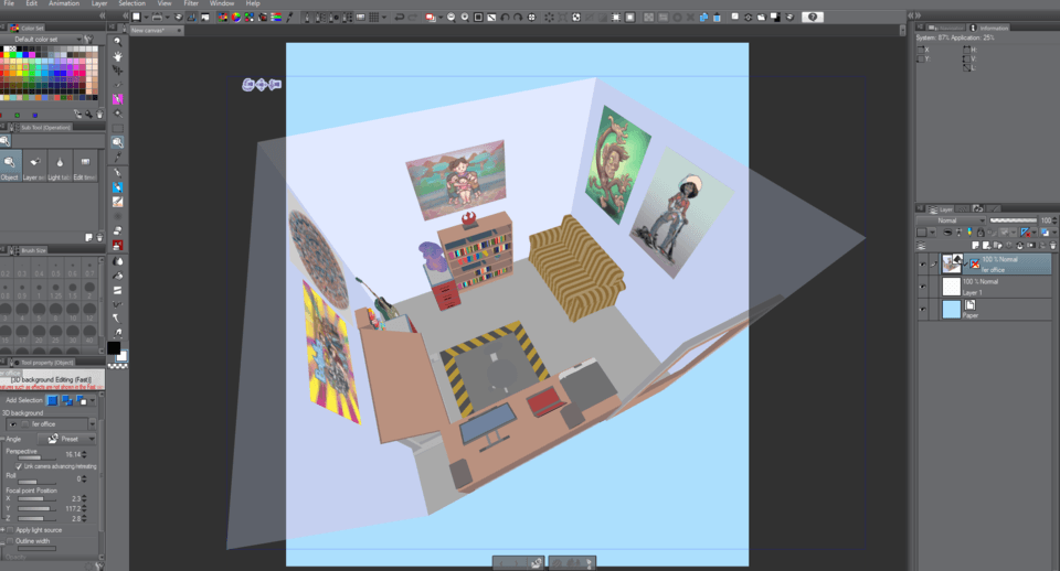 Is it possible to import 3D models as Materials CLIP