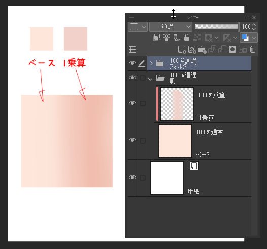 乗算レイヤーが使えない Clip Studio Ask