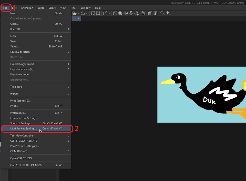Shift key keeps acting as a grab tool. - CLIP STUDIO ASK