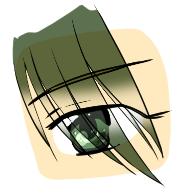 目にかかる前髪の透かし方 Clip Studio Ask