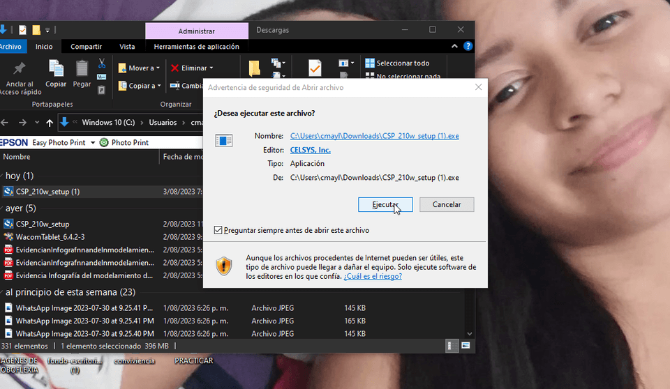 hola al descargar clip studio pro en pc windows no deja ejecutarlo me ...