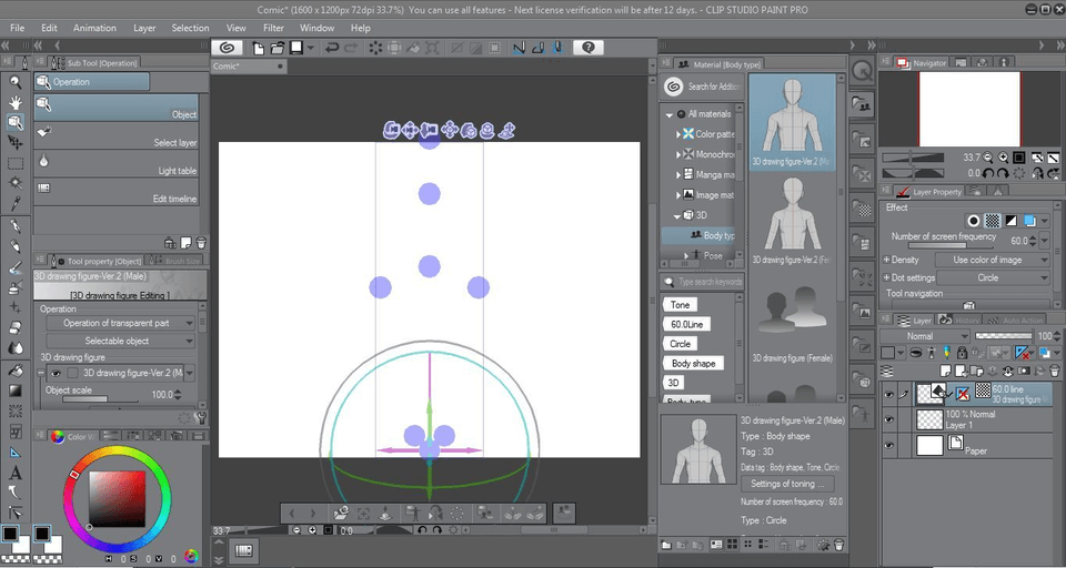 The 3d model doesn't work , Help! - CLIP STUDIO ASK