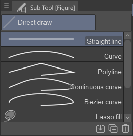 Ruler tool disappeared from the Figure sub tools - CLIP STUDIO ASK