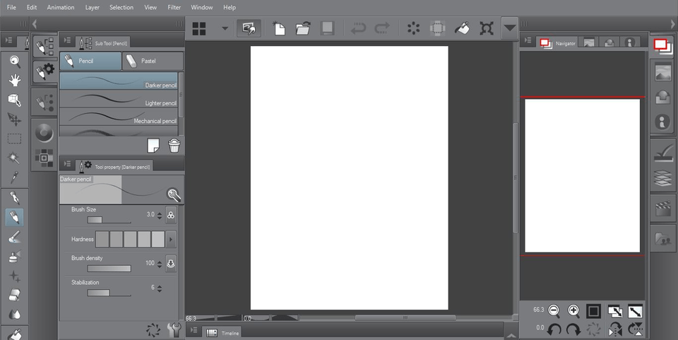 Installed Clip Studio, opened once and installed more items, set up ...